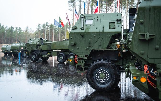The US arms company is building a maintenance center for HIMARS in Estonia