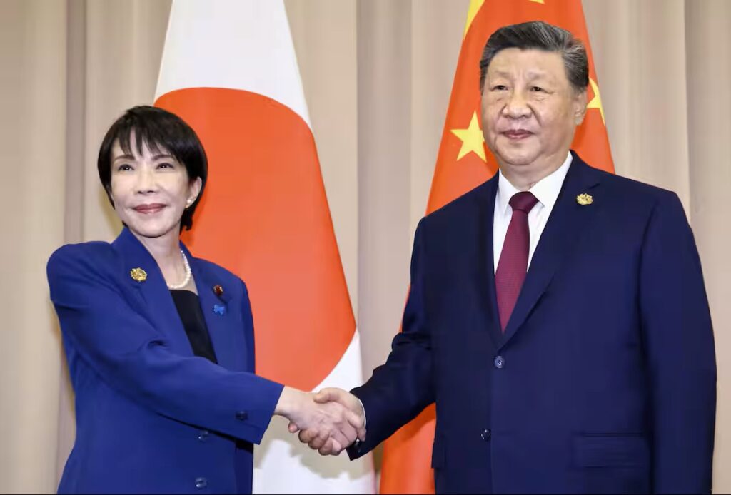 China’s Cognitive Warfare and the Politics of Deception Sanae Takaichi Xi Jinping first summit