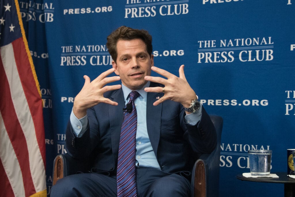 Anthony Scaramucci Warns 'Clueless' Democrats Bashing Crypto Will Keep Republicans In Power