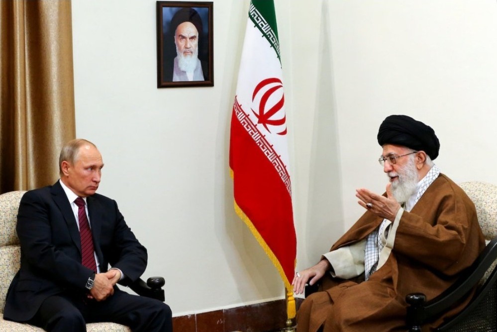Khamenei’s death opens a door for Iranians – and dents Putin’s myth Russian president Vladimir Putin and Iranian leader Ali Khamenei meeting in 2017. Photo: the official website of Khamenei.