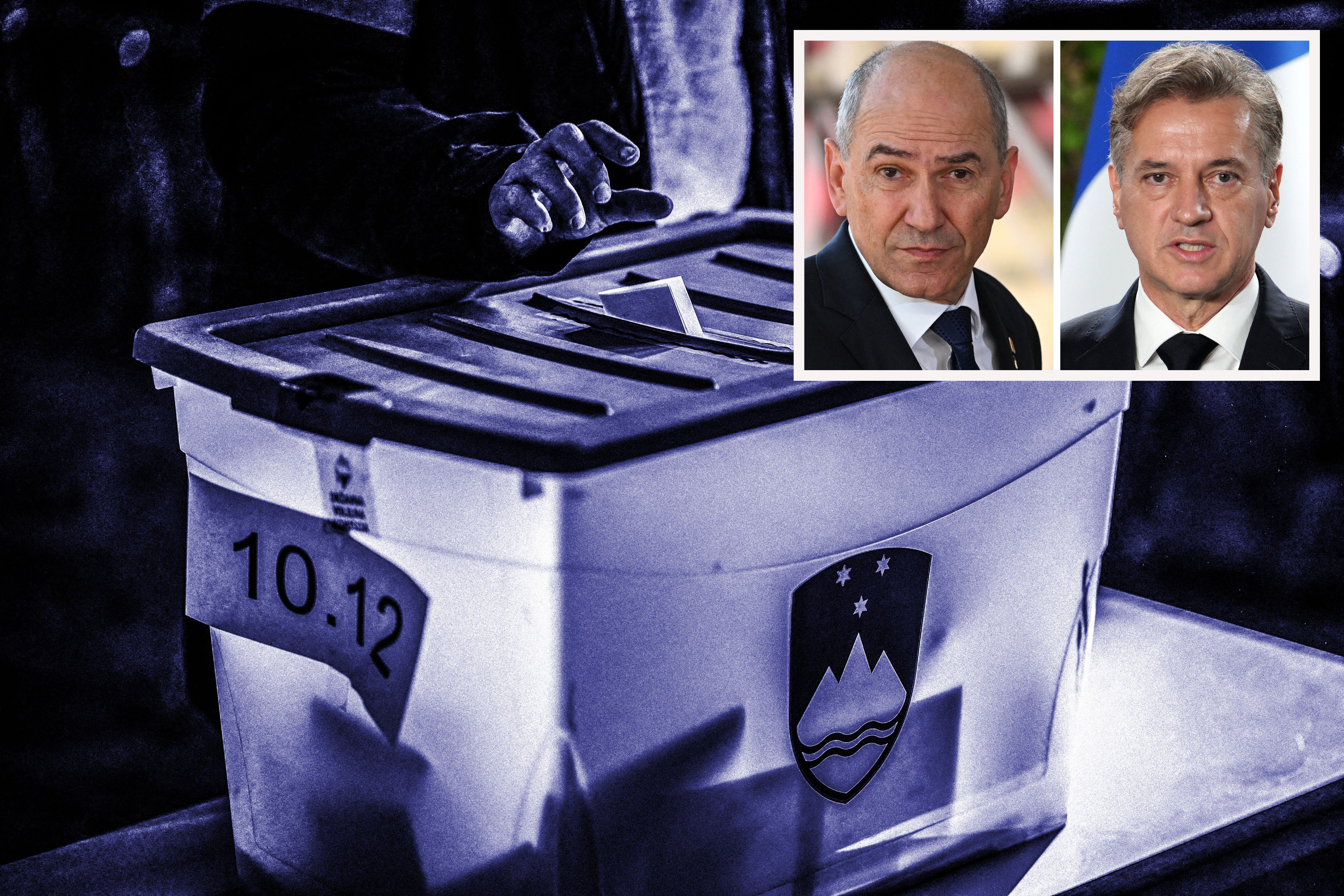Robert Golob and Janez Janša go head to head in Slovenia’s election, which has big geopolitical impact
