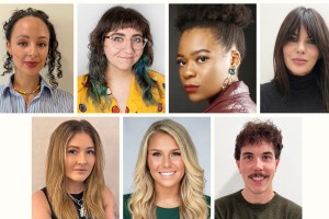 Top L-R - Ishsha Bourguet, Carly Goldberg, Seven Jarrett, Belinda Law; Bottom L-R - India Lawson, 
Lauren LoLordo, Sean Merlin.