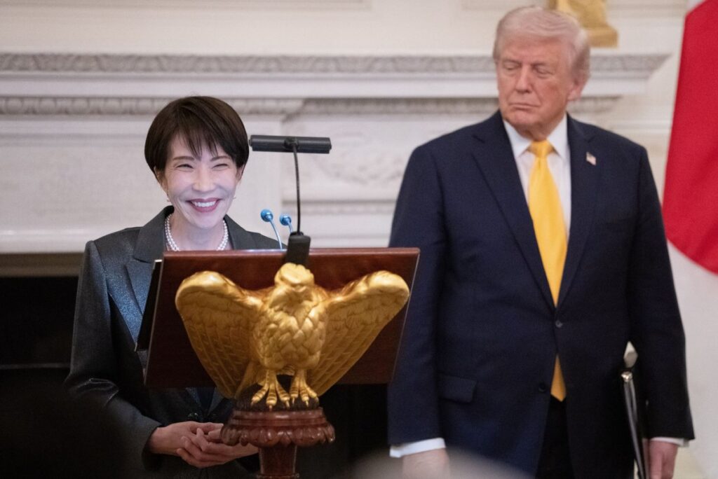 Trump hosts Japanese Prime Minister Takaichi for White House dinner