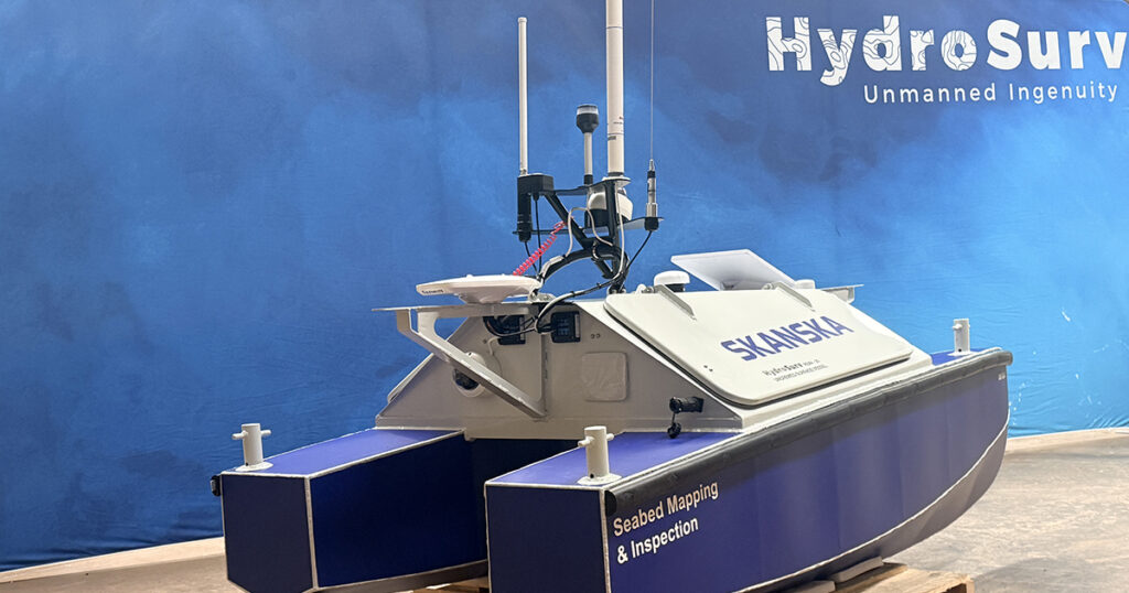 HydroSurv Delivers REAV-25 USV To Strengthen Skanska Norway’s Uncrewed Survey Operations