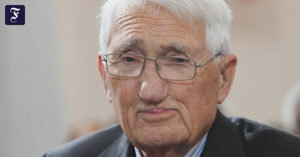 Jürgen Habermas died at the age of 96