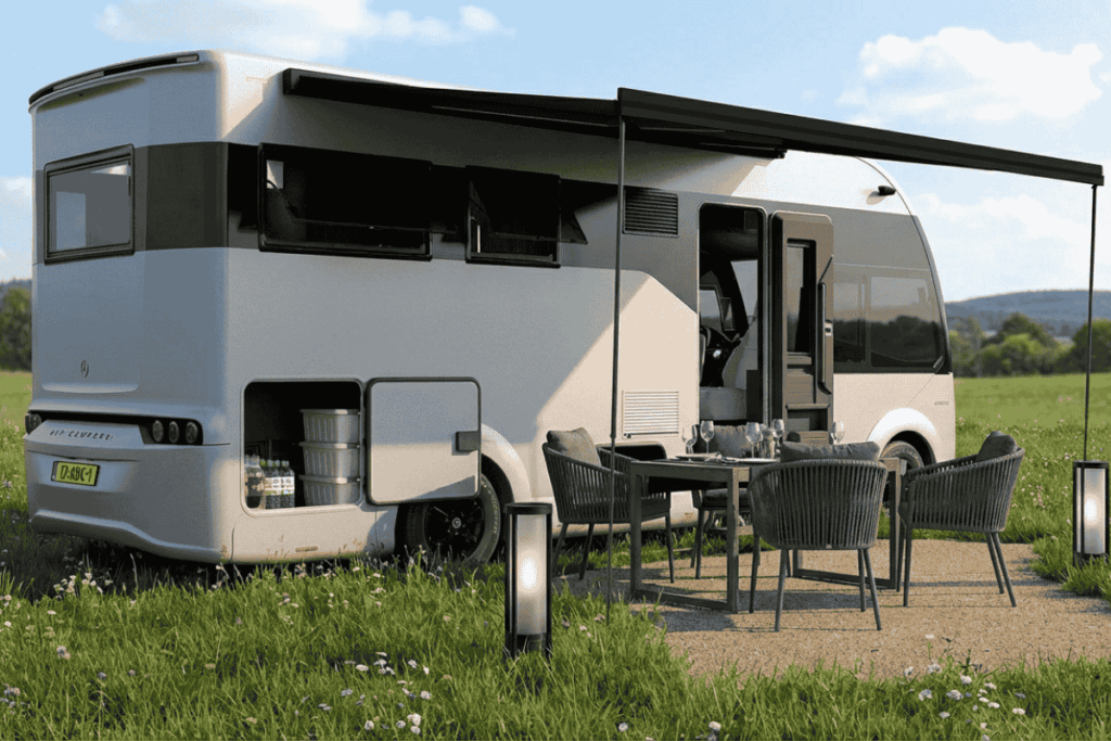 Fully integrated luxury camper from Bulgaria challenges the established order