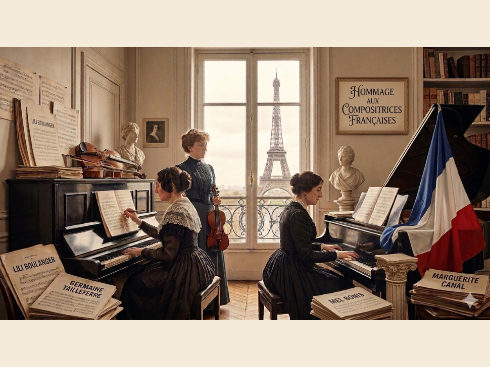 Vive La France! The 9 AM Hour on Saturday Celebrates Women in French Music