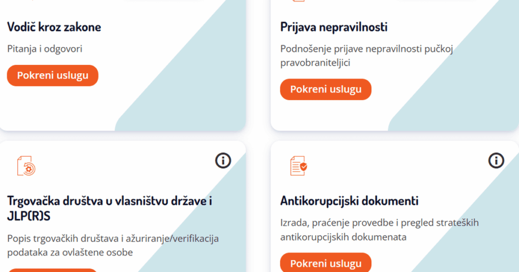 You cannot report corruption on the Government's anti-corruption portal. It cost €360,000