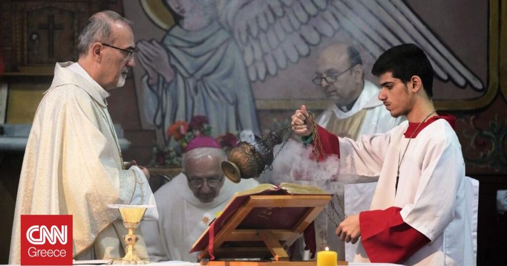 The entry of the Catholic Patriarch of Jerusalem to the Holy Sepulcher was forbidden on Palm Sunday