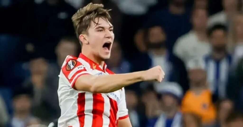 Arsenal is one of the clubs scouting Serbian teenager