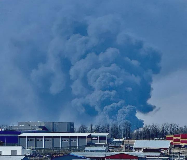 VERY BIG TOP NEWS TODAY 💥
🔥 Transneft-Port Primorsk oil terminal (Leningrad Region) was hit.
💥 Bashneft-Ufaneftekhim oil refinery (Ufa) was also hit.
🤩 BAVOVNA in Luhansk! VERY BIG TOP NEWS TODAY 💥
🔥 Transneft-Port Primorsk oil terminal (Leningrad Region) was hit.
💥 Bashneft-Ufaneftekhim oil refinery (Ufa) was also hit.
🤩 BAVOVNA in Luhansk!