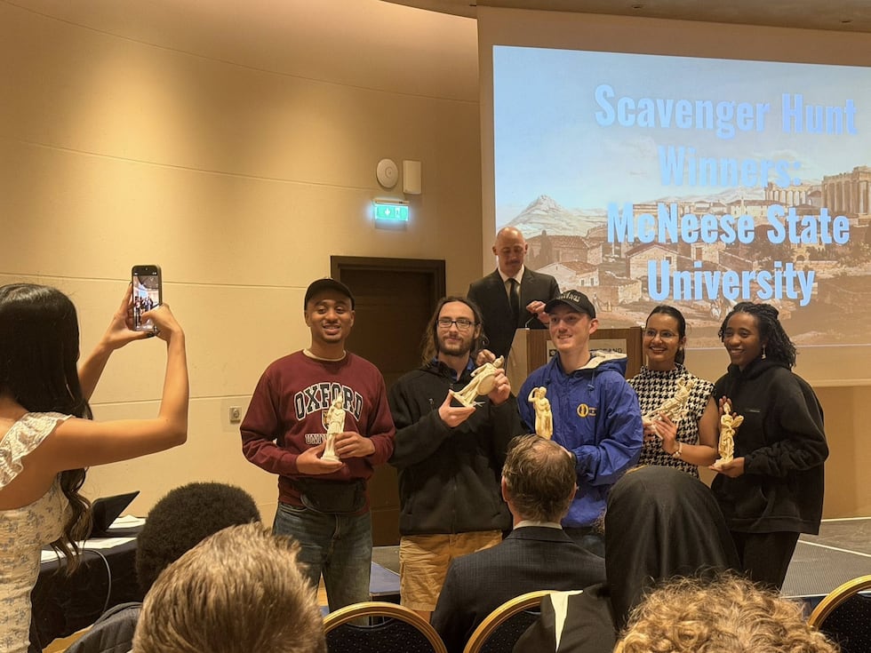 McNeese Speech and Debate team wins international title in Greece
