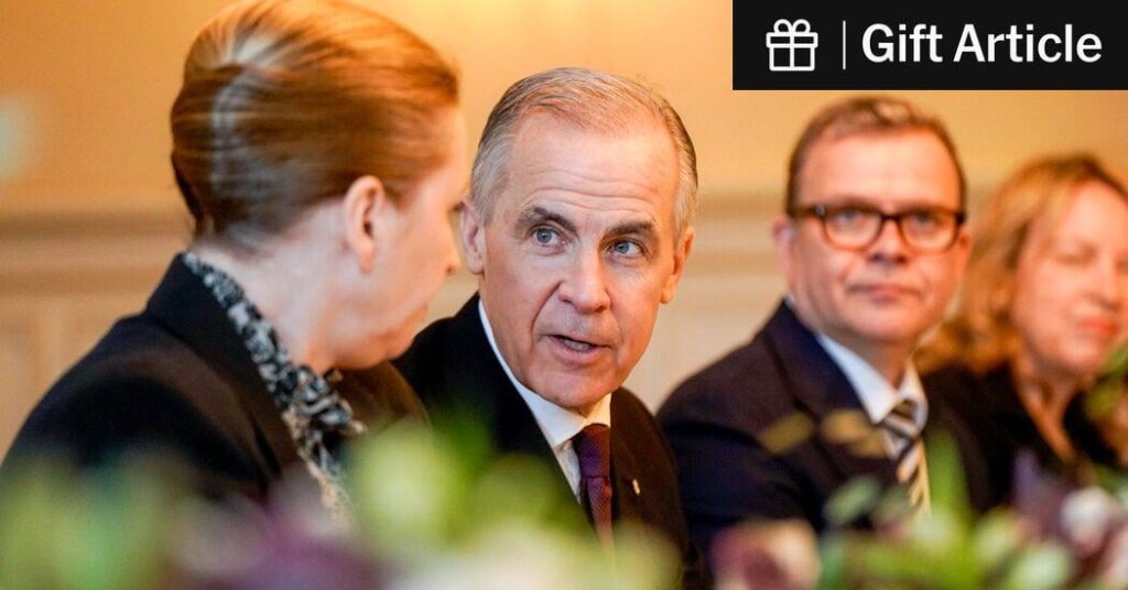 Nordic Leaders Praise Carney as They Discuss Arctic Security (Gift Article)