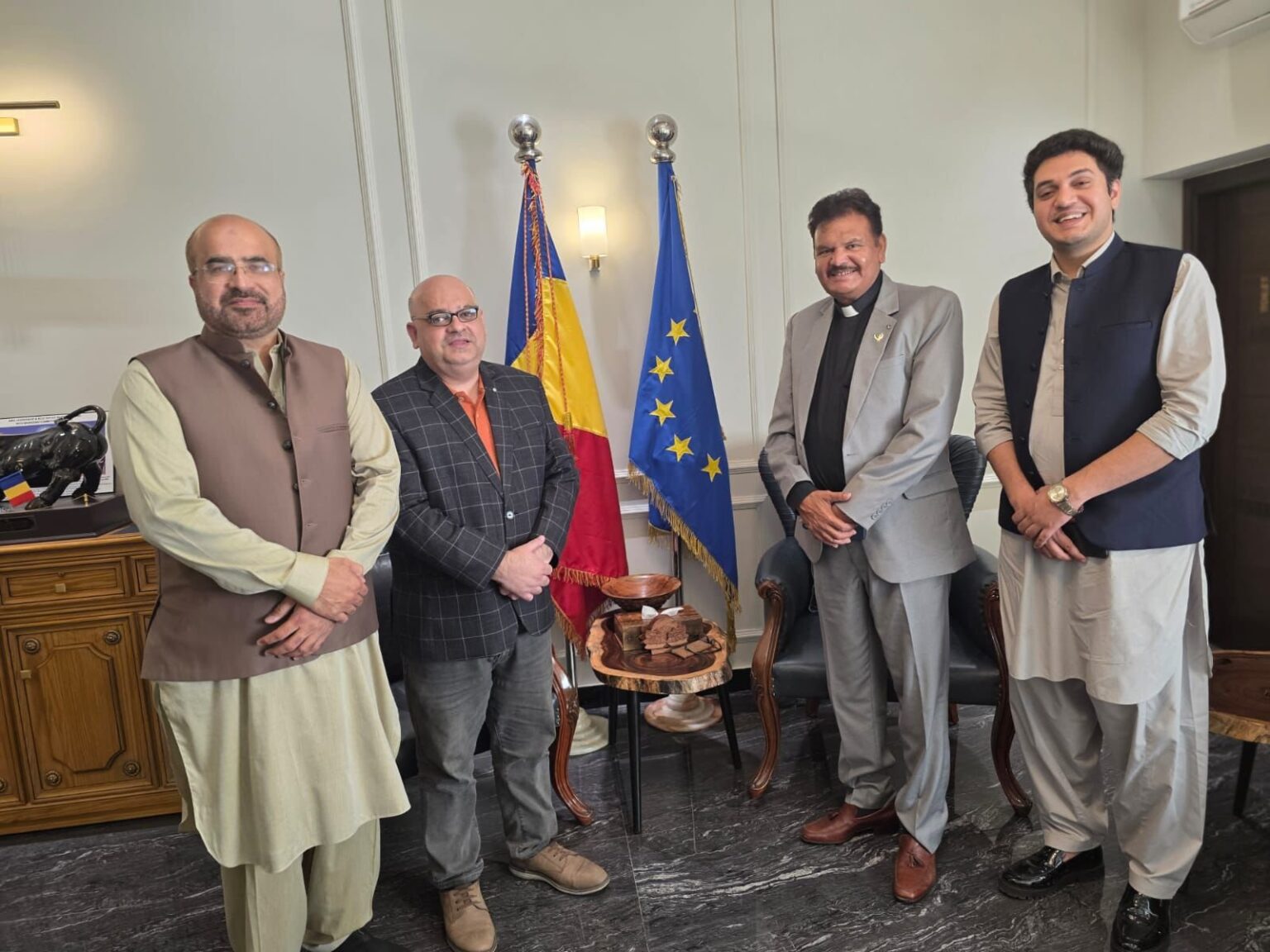 Pakistan–Romania Business Council Meets Christian Pastor Amjad Farooq Pakistan–Romania Business Council Meets Christian Pastor Amjad Farooq