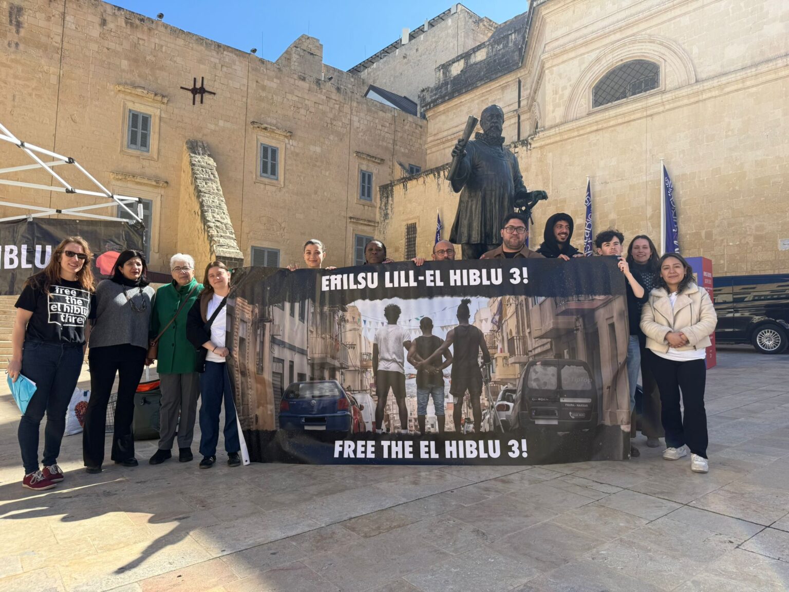 Activists mark 7 years of Malta’s prosecution of El Hiblu 3