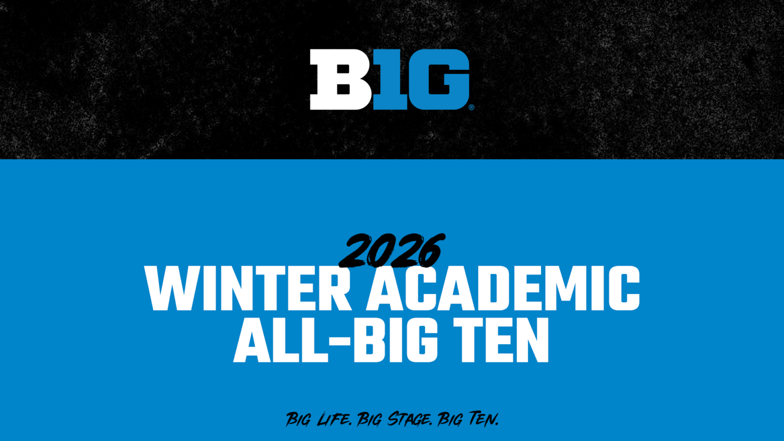 Big Ten Recognizes Winter Academic All-Big Ten Honorees
