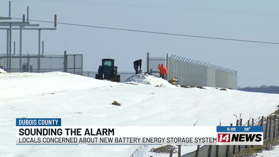 Crossvine Solar and BESS problems in Dubois Co.