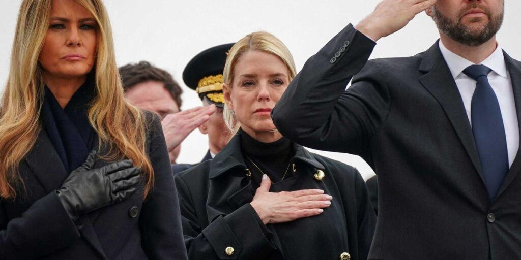 Pam Bondi moves into military base amid threats from cartels and irate Americans: report