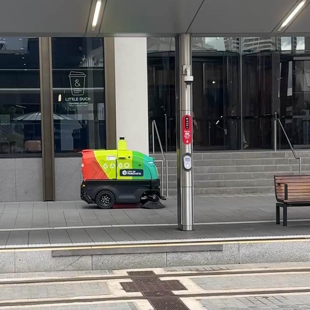 So AI can clean pathways now