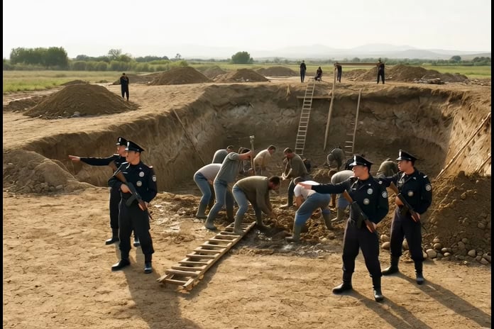 Coming soon - soon our Ayatollah Khikho will force us to build bunkers so that America does not kill him 🤣🤣🤣