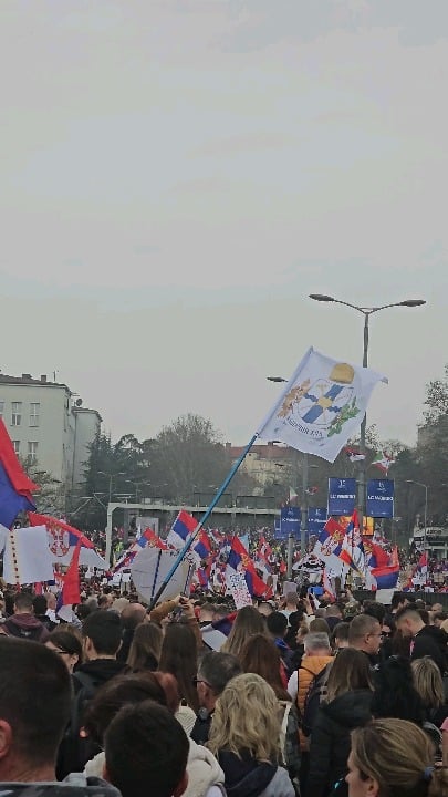 15.03.2025. - A reminder that all the people who were here still hate this freak government equally or even more. It's a matter of time when it will happen again (probably after the election theft in 2027)