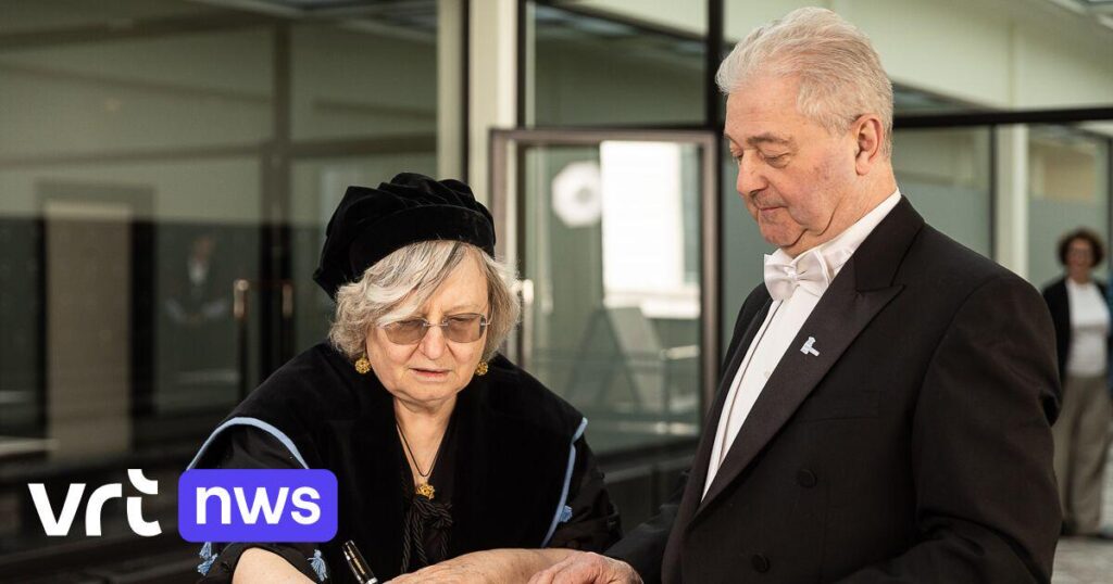 Baroness and Belgian inventor of the JPEG receives an honorary doctorate from Ghent University | VRT NWS News