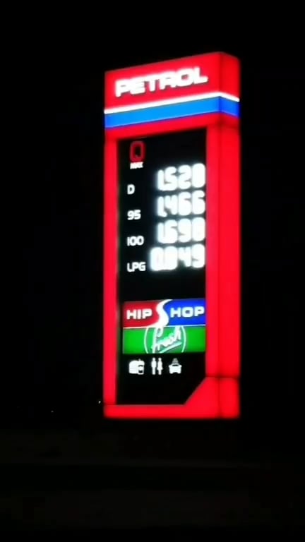 Fuel price increase live