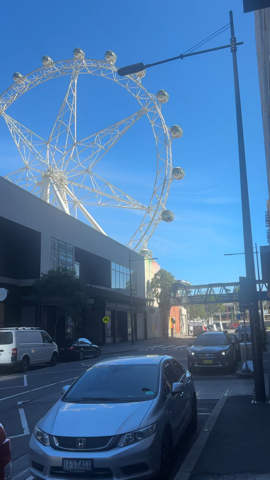 Melbourne Star Moving in Docklands