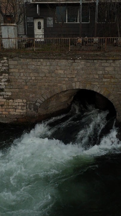 Get away from the news and problems and watch the water flow