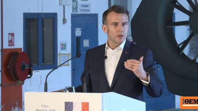 Macron: When someone attacks Cyprus, they attack all of Europe