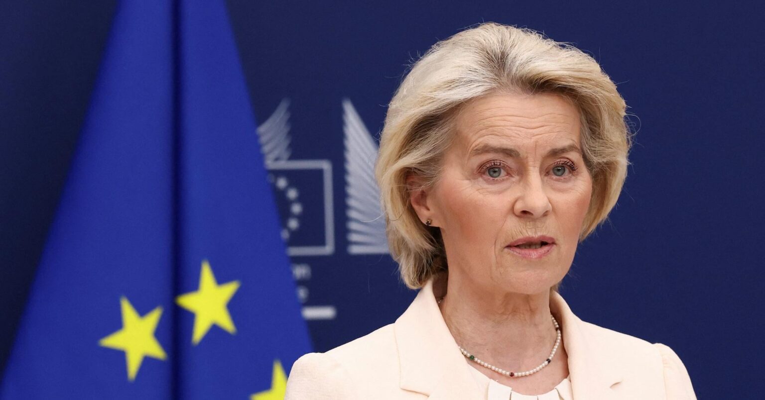 EU can no longer rely on 'rules-based' system against threats, von der Leyen says