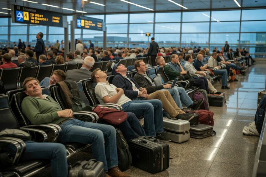 British airways, gulf air, virgin, sas, swiss, american, and united spark travel disruptions in uk as over 20 new flights are cancelled affecting routes to bahrain, doha, delhi, new york, chicago, pittsburgh, oslo, zurich, amsterdam, and more