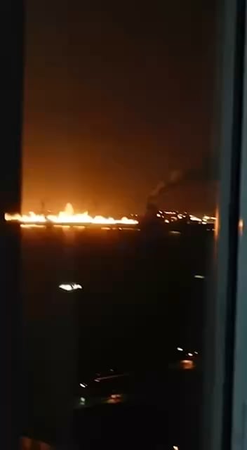 The large extent of the damage caused to the Russian NOVATEK-Ust-Luga LLC gas plant by Ukrainian strikes, is seen in this video - March 2026