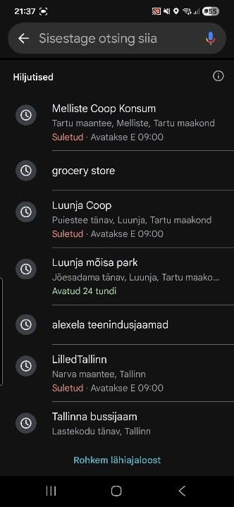 Who left a review for Melliste COOP?