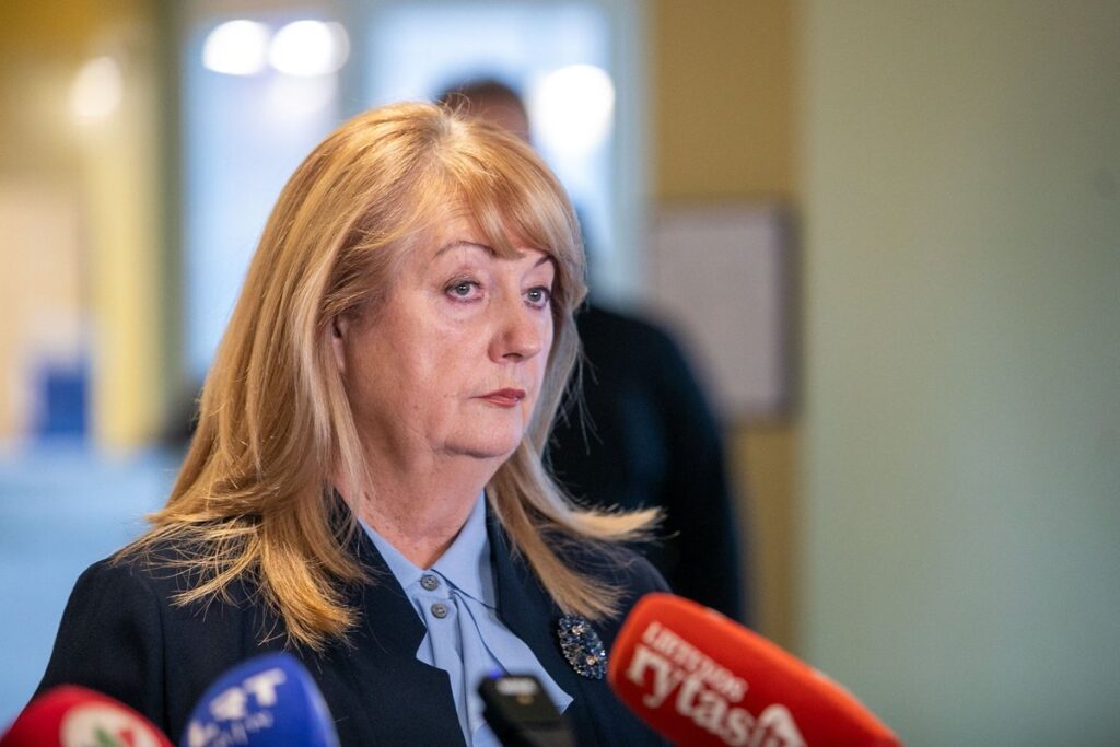 MEP Blinkevičiūtė says no office in Lithuania, no comment on domestic politics MEP Blinkevičiūtė says no office in Lithuania, no comment on domestic politics