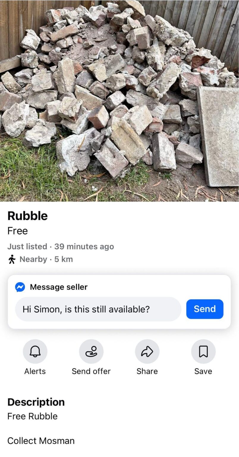 Tempting… but I’ll pass