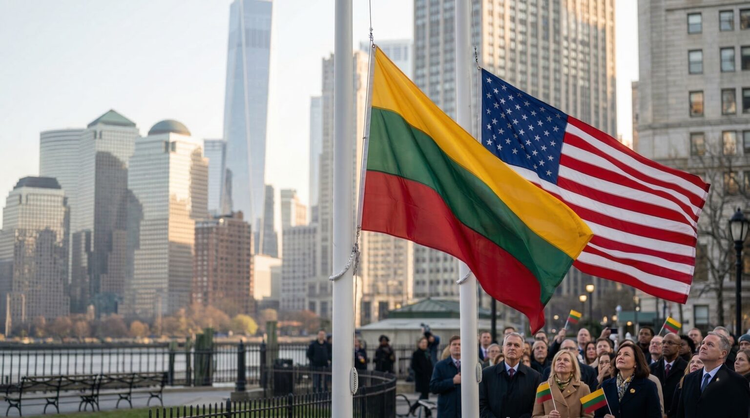 The Flag That Never Came Down: Lithuania, America, and a Century of Unbroken Partnership