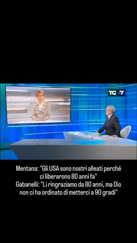 Milena Gabanelli in the dataroom shocks Mentana with a blunt statement