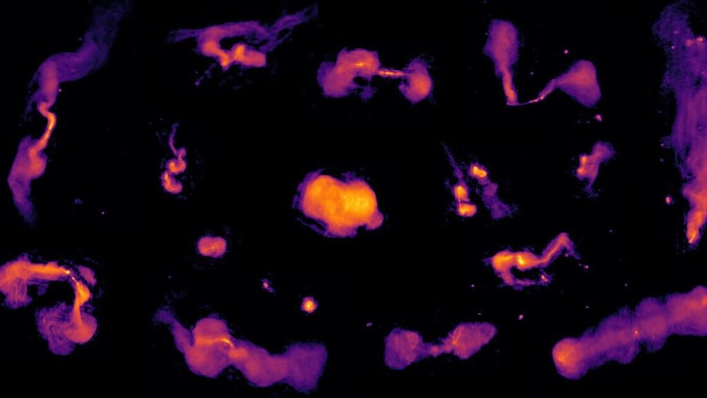 Largest-Ever Radio Map of The Sky Reveals 13.7 Million Hidden Objects