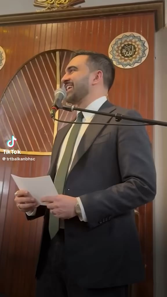 Mamdani with Bosnians in NYC