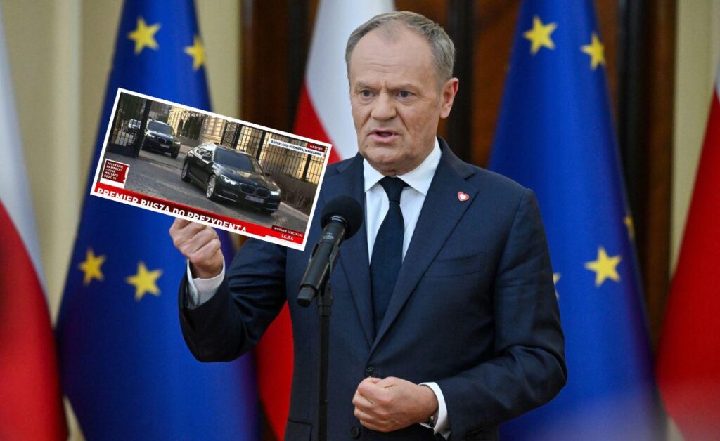 A bizarre scene on TVP. A wave of comments