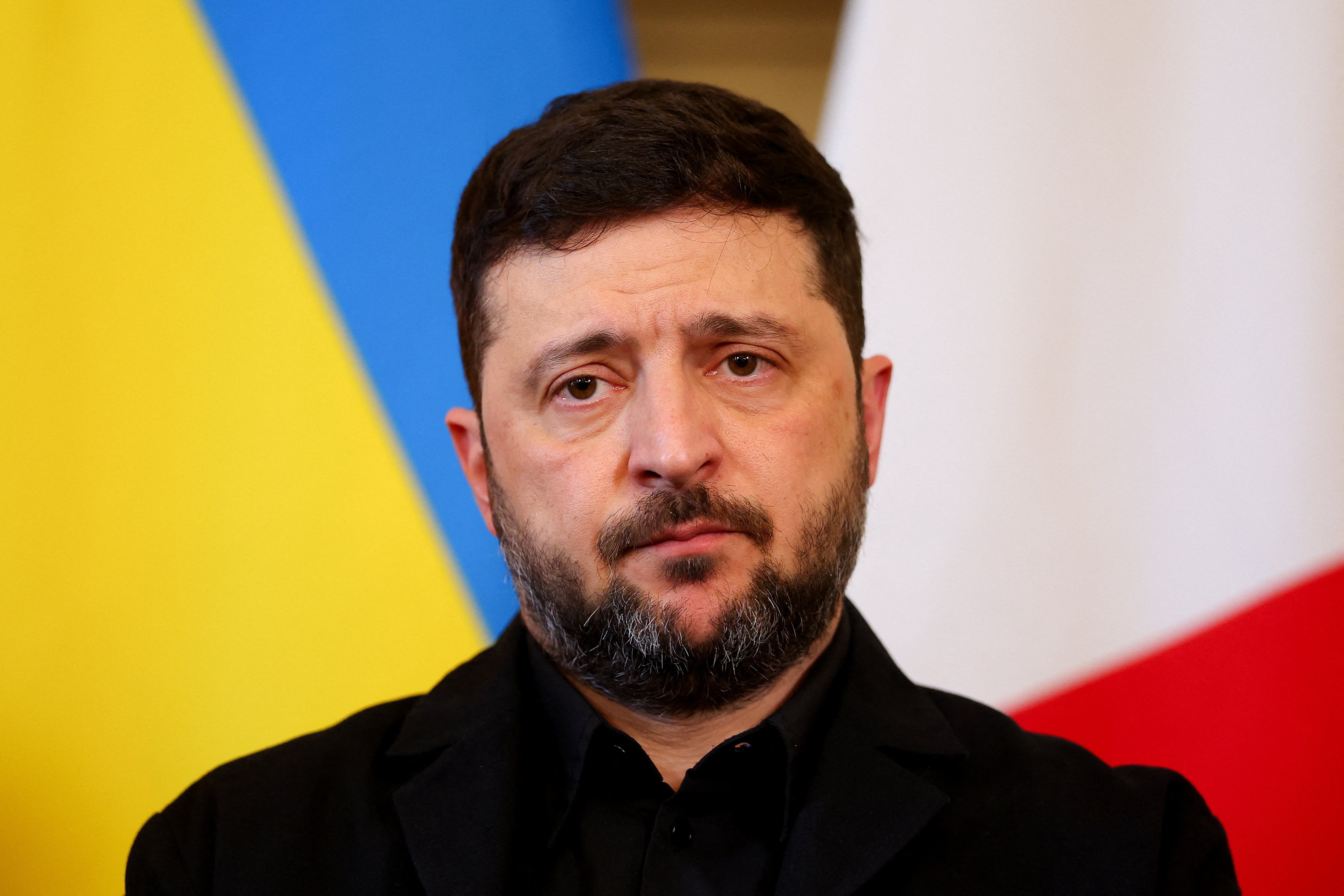 Ukrainian President Volodymyr Zelensky