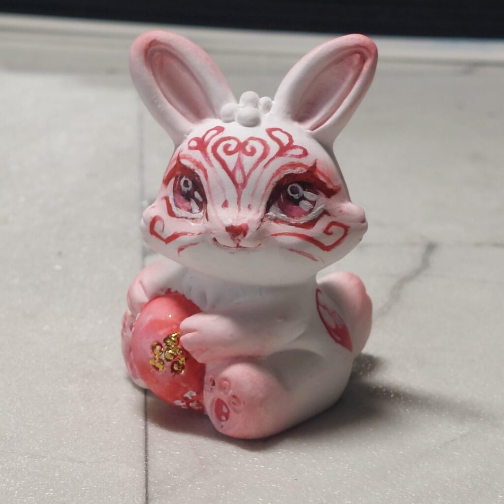 Plaster hare from Pepco