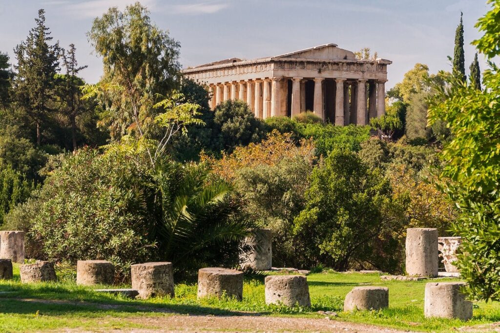 Temple of Hephaestus, Ancient Agora of Athens, Greece