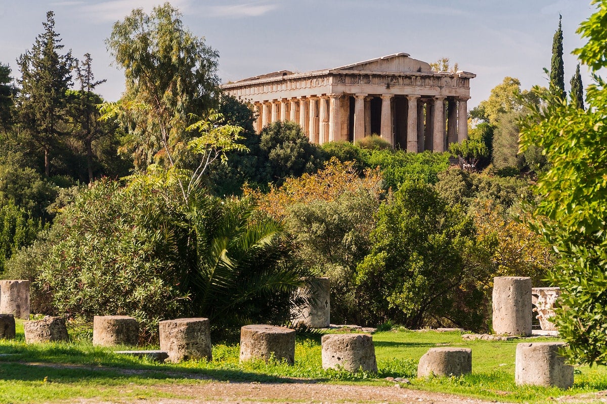 Temple of Hephaestus, Ancient Agora of Athens, Greece
