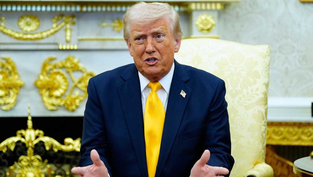 President Trump downplays economic impact of Iran war