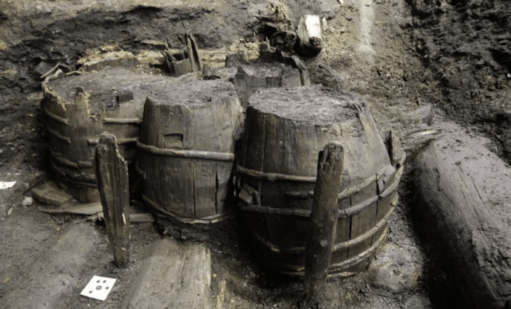 Archaeologists Uncover 17th Century Barrels In Norway Revealing Hidden Secrets Of Skien’s Past