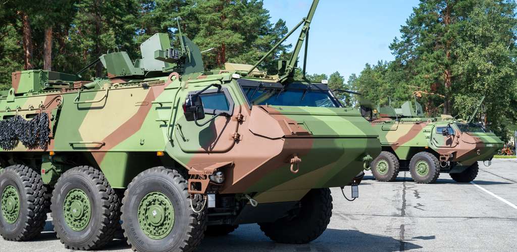 Common Armoured Vehicle System (CAVS) 6x6. - Patria Group.