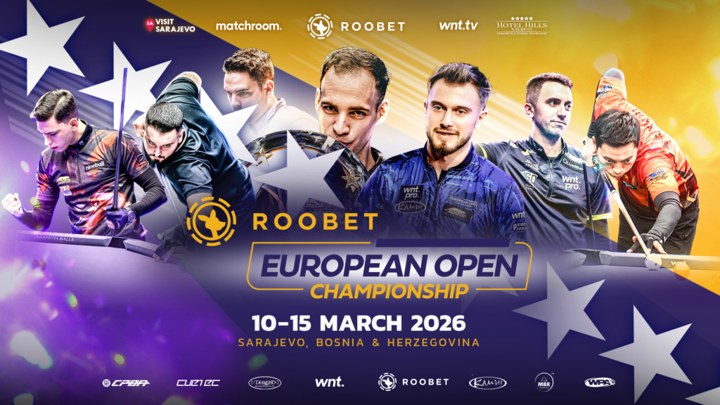 EVENT GUIDE | 2026 ROOBET EUROPEAN OPEN POOL CHAMPIONSHIP