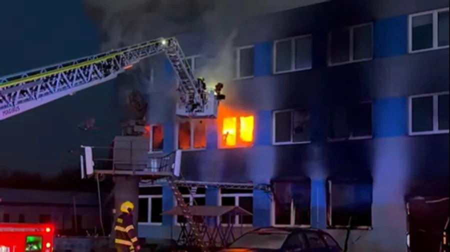 Ukrainian thermal imaging company in Czechia set on fire: police suspect terrorist attack